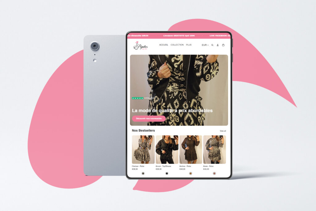 Boutique Shopify création